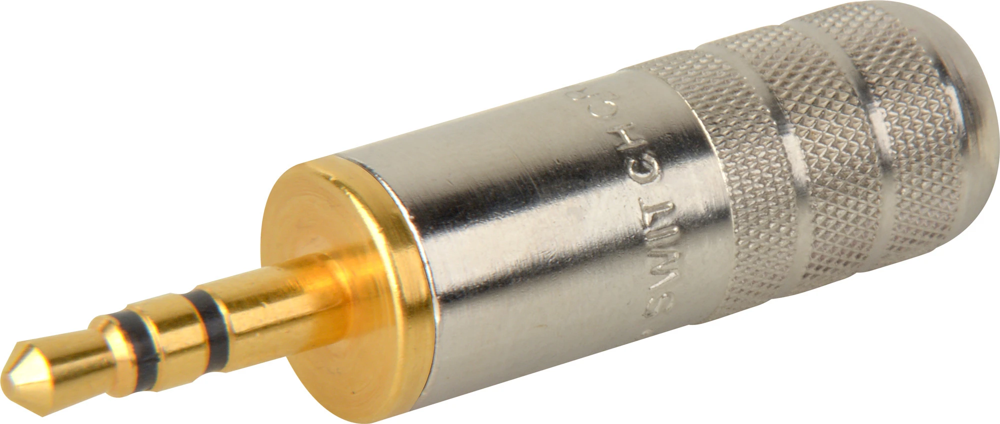 Switchcraft 35HDNAUS 3.5mm Stereo Plug Nickel Handle Gold Finger 0.175 Cable 3 Switchcraft 35HDNAUS 3.5mm Stereo Plug Nickel Handle Gold Finger 0.175 Cable