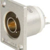 Canare BCJ-RU 75 Ohm Recessed BNC Jack To Solder Point Chassis Connector