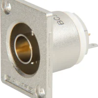 Canare BCJ-RU 75 Ohm Recessed BNC Jack To Solder Point Chassis Connector