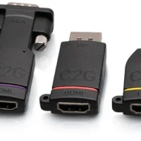 C2G HDMI Adapter Ring With Mini DisplayPort/DisplayPort/USB-C/VGA -Neutrik shop C2G 29888 2
