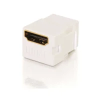Snap-In HDMI F/F Keystone Insert Module - White