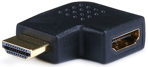 HDMI Right Angle Port Saver Adapter (Male To Female) 90 Deg Vertical Flat Left 7 HDMI Right Angle Port Saver Adapter (Male To Female) 90 Deg Vertical Flat Left - Image 5