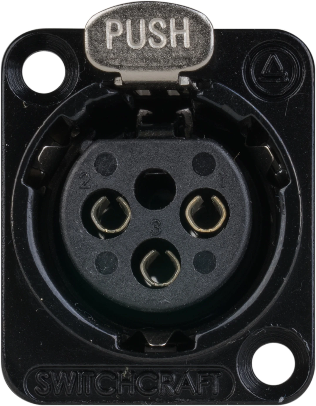 Switchcraft E3FSCB E Series 3 Pin XLR-F Solder Contacts Silver/Black 4 Switchcraft E3FSCB E Series 3 Pin XLR-F Solder Contacts Silver/Black - Image 2