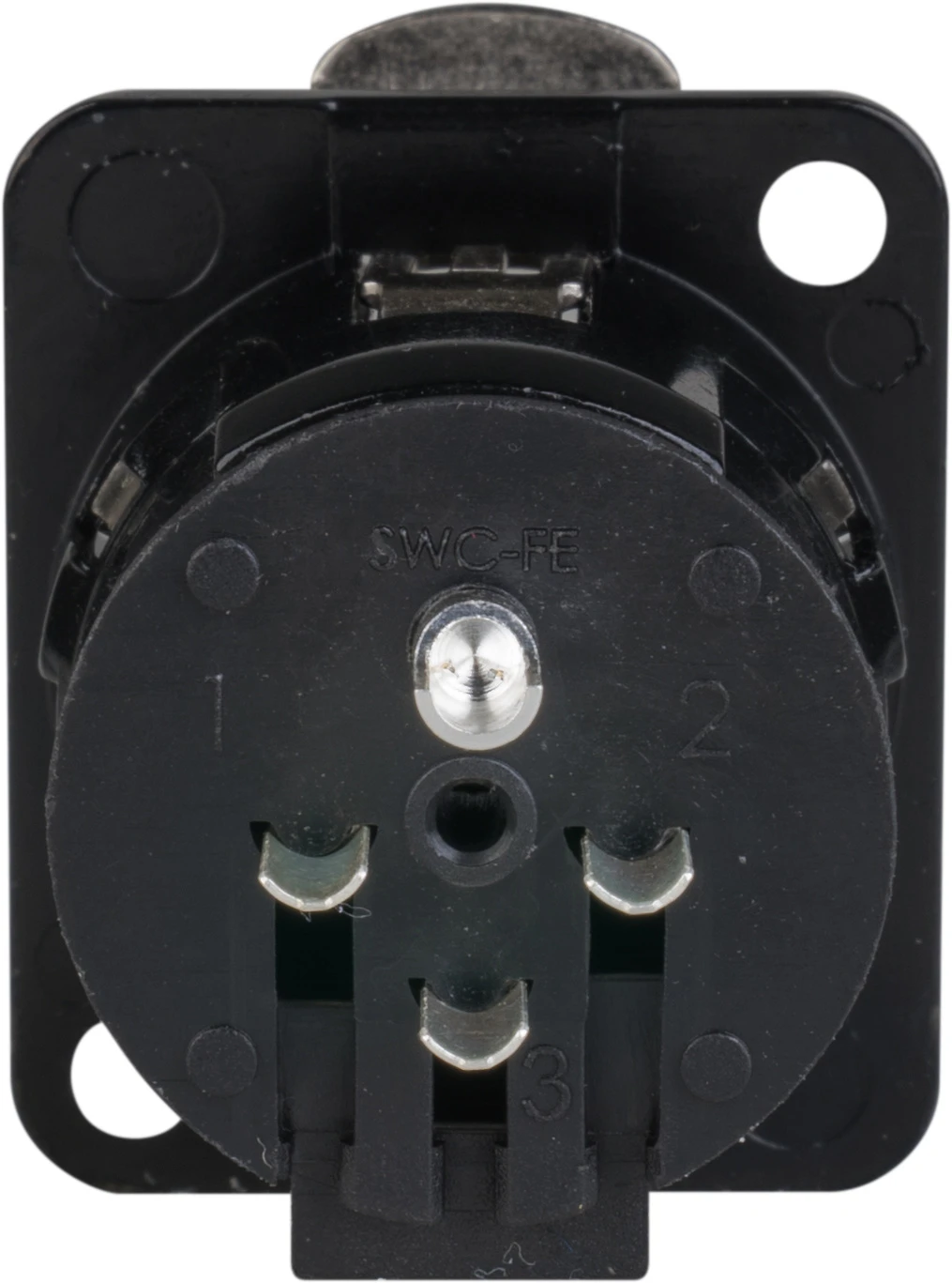 Switchcraft E3FSCB E Series 3 Pin XLR-F Solder Contacts Silver/Black 5 Switchcraft E3FSCB E Series 3 Pin XLR-F Solder Contacts Silver/Black - Image 3