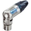 Neutrik NC3FRX 3-Pin XLR Right Angle Female Cable End - Nickel/Silver -Neutrik shop NC3FRX