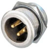 Neutrik NC3MPR-HD Heavy Duty Sealed 3-Pin XLR Male Panel/Chassis Connector -Neutrik shop NC3MPR HD