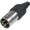 Neutrik NC3MX-TOP Male 3-Pin Heavy-duty Sealed XLR Connector - Nickel/Gold True Outdoor Protection (TOP) -Neutrik shop NC3MX TOP