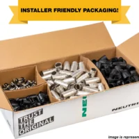 Neutrik NC3MXX-BAG-D 3 Pin Male XLR Connector Black/Silver - 100 Pack -Neutrik shop NC3MXX BAG D 1