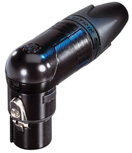 Neutrik NC4FRX-BAG Cable End RX Series 4 Pin Female Right Angle - Black/Silver 3 Neutrik NC4FRX-BAG Cable End RX Series 4 Pin Female Right Angle - Black/Silver