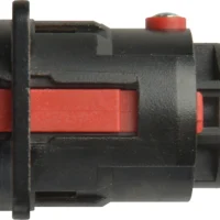 Neutrik NJ3FP6C-B 1/4in TRS Chassis Mount Black And Gold -Neutrik shop NJ3FP6C B 3