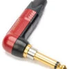 Neutrik NP2RX-AU-SILENT Right Angle Gold Plated Silent Plug -Neutrik shop NP2RX AU SILENT