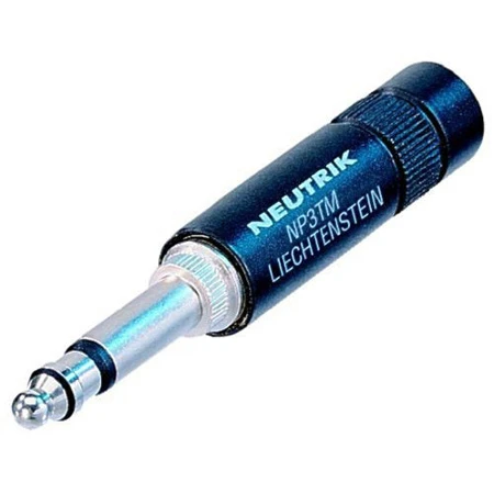 Neutrik NP3TM-B Longframe Connector MIL-P-642/2 Patch Plug Black 3 Neutrik NP3TM-B Longframe Connector MIL-P-642/2 Patch Plug Black