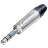 Neutrik NP3X-D 1/4in 3-Conductor Phone Plug - Nickel Contacts / Nickel Shell - 100 Pack -Neutrik shop NP3X D