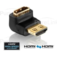 PureLink PI040 HDMI Male To HDMI Female 270 Degree Adapter With TotalWire Technology