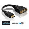 PureLink PI060 HDMI Male To DVI Female Port Saver Adapter With TotalWire Technology -Neutrik shop PLK PI060