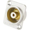 Canare RJ-RUD Panel Mount RCAF To Solder Pt. W/D Series Hole Nickel -Neutrik shop RJ RUD