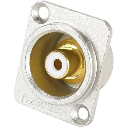 Canare RJ-RUD Panel Mount RCAF To Solder Pt. W/D Series Hole Nickel 3 Canare RJ-RUD Panel Mount RCAF To Solder Pt. W/D Series Hole Nickel