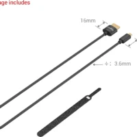 SmallRig 3043 Ultra Slim 4K HDMI D (Micro) Male To HDMI A (Standard) Male Adapter Cable For Camera Rigs - 21.65in/55cm 7 SmallRig 3043 Ultra Slim 4K HDMI D (Micro) Male To HDMI A (Standard) Male Adapter Cable For Camera Rigs - 21.65in/55cm -Neutrik shop SR 3043 2