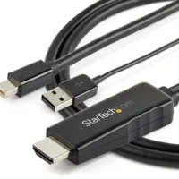 StarTech HD2MDPMM2M HDMI To Mini DisplayPort Cable - 4K 30Hz - 6.6 Foot -Neutrik shop ST HD2MDPMM2M 4