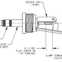 Switchcraft 35HDBNS 3.5MM Stereo Plug - Tin Finger Black Handle .175in -Neutrik shop SW 35HDBNS 2