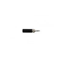 Switchcraft 35HDLBNS 3.5MM Locking Stereo Plug Black Handle Nickel Plug 0.175in