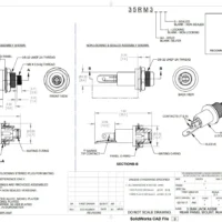 Switchcraft SW-35RM3L 3.5mm Stereo Jack Rear Mount Silver Contacts Locking -Neutrik shop SW 35RM3L 1