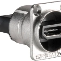 Switchcraft EHHDMI2 EH Series HDMI Feedthru - Nickel Finish