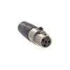 Switchcraft TA4FLX Large Flex Tini-QG Mini 4-Pin XLR-F Cable Mount