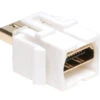 Tripp Lite P164-000-KJ-WH HDMI Keystone Wallplate Coupler White (HDMI F/F) 2 Tripp Lite P164-000-KJ-WH HDMI Keystone Wallplate Coupler White (HDMI F/F) -Neutrik shop TRL P164 000KJWH