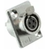 Switchcraft TY3F Tini-QG 3 Pin Panel Mount Female Mini XLR Connector -Neutrik shop TY3F