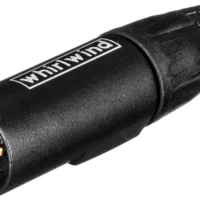 WI3M-BK XLR Male Connector Set BLACK - Number 1-24