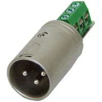 Rolls XLM113 3-Pin XLR Male To Barrier Strip Test Plug