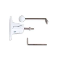 BRQ-WE Single Bracket WHITE