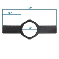 Pre-Construction Bracket For SDX-R65, SDX-S65 And HDX-R65 (NOT For HDX-R65AIM) -Neutrik shop brxr65.dims 2.1